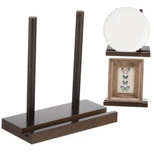 Tabletop Wooden Display Stand Wooden Easel Book Display Holder 7.8 x 3.54 x 