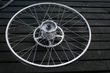 raleigh moped parts rm1 and rm1cfront and back wheels