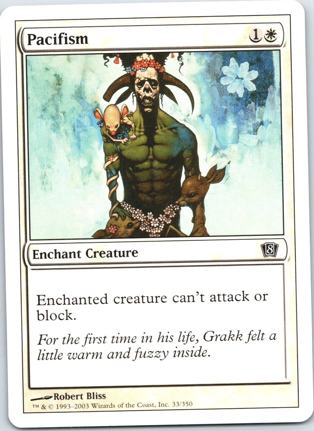 Pacifism 8th Edition 8ED 33 NM MTG Card