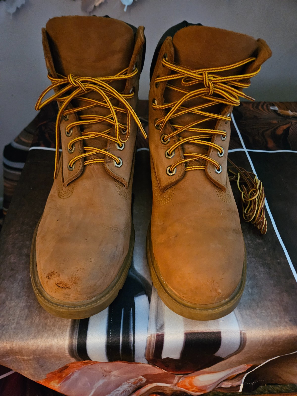 Timberland 10066 Basic Waterproof Wheat Nubuck Me… - image 1