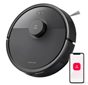 Roborock Q7 L5 Nettoyeur à vide robot, 8000Pa, Système antiangle double, LiDAR Naviguez