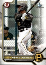 2022 Bowman Prospects #BP-69 Rodolfo Nolasco Pittsburgh Pirates