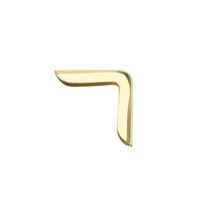 Metal Book Corner Protectors Edge Cover Guard 15 x 15 x 3mm Gold Tone 30pcs