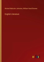 Richard Malcolm Johnston (U. A.) | English Literature | Taschenbuch | Englisch