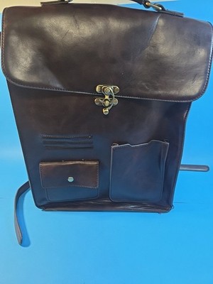 Ecosusi Faux Leather Backpack / Satchell/ Purse/ Laptop Bag