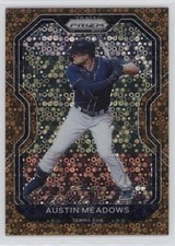 2021 Panini Prizm Bronze Donut Circle Prizm 32/40 Austin Meadows #38 0q3