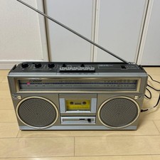 Victor RC-555 Boombox Stereo Radio Cassette Recorder Japan Used Showa Retro