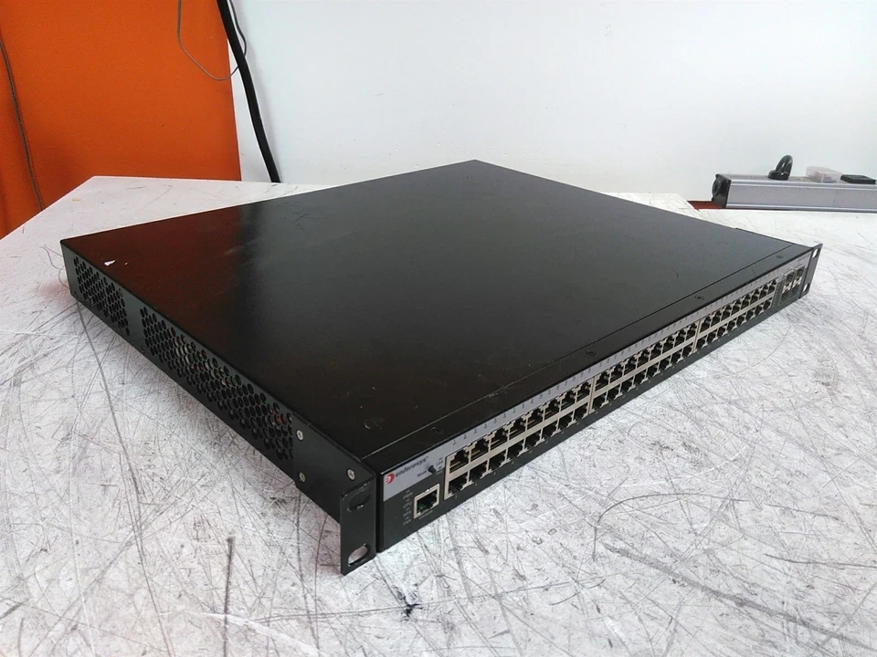 Power Tested Only Enterasys 08G20G4-48P PoE Network Switch AS-IS - Image 4 of 4