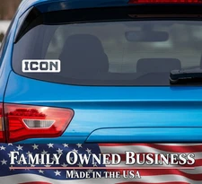 Icon Tools Harbor Freight Logo Decal, Vinyl (Car, Truck, SUV, Toolbox. Etc)