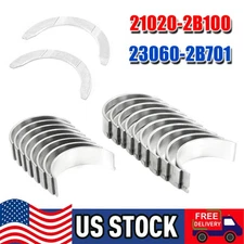 New Connecting Rod & Main Bearings For 2012-2019 Hyundai Kia 1.6L oversize