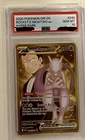 2025 POKEMON DESTINED RIVALS HYPER RARE TEAM ROCKET'S MEWTWO EX 240/182 PSA 10