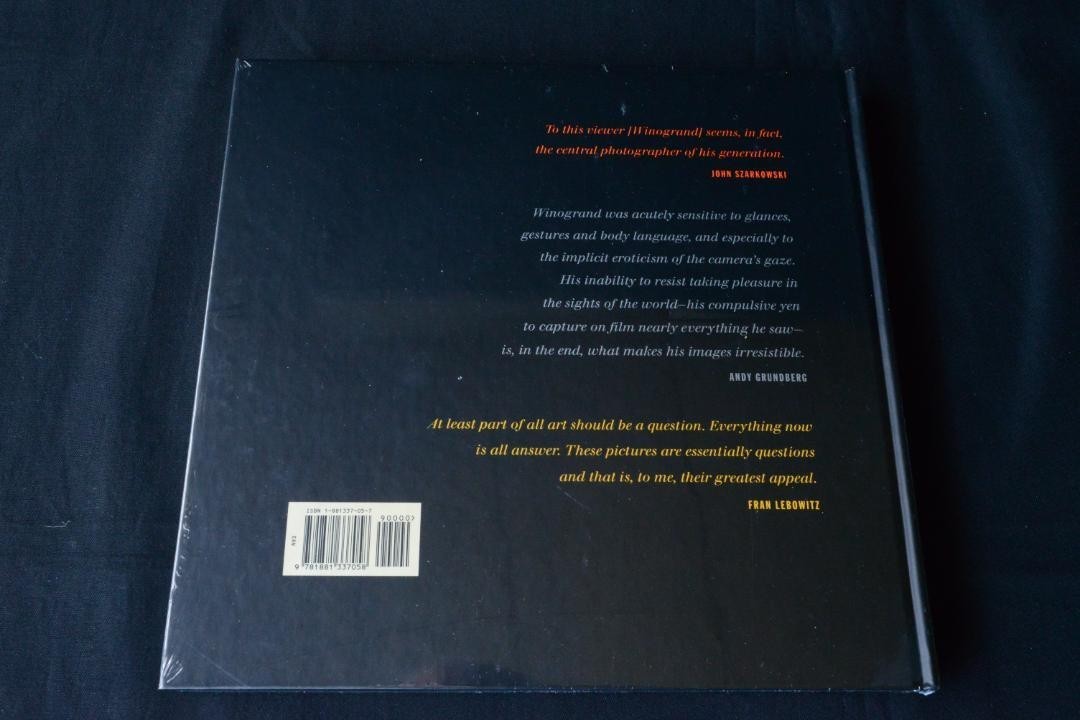 Garry Winogrand The Man In Crowd Hardcover Photo Book 1999 From