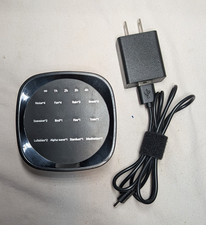 Sleepbox White Noise Sound Machine Adjustable Volume Sleeping Aid Black