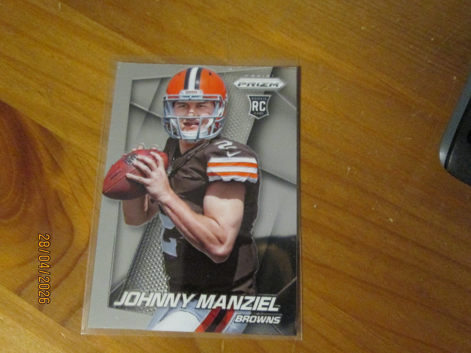2014 Prizm Johnny Manziel RC #287 Browns!! B