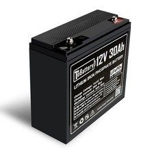 12V 30Ah Lithium LiFePO4 Battery,with 30A BMS...