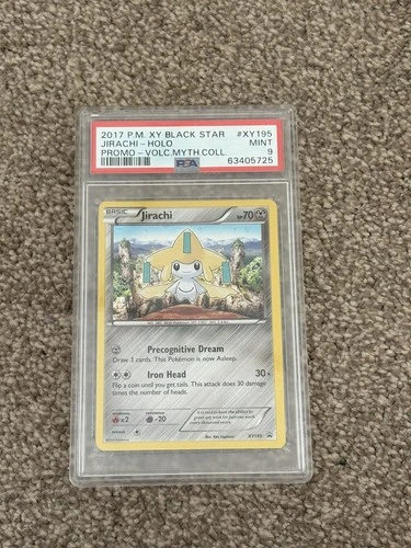 Jirachi Holo XY195 Black Star Promo PSA 9 Pokemon TCG