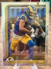 Topps 2024 Chrome Refractor Puka Nacua #166 Los Angeles Rams