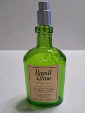 Royall Lyme All Purpose Lotion Empty Bottle