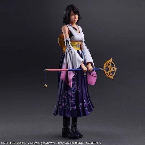 Square Enix Play Arts Kai Final Fantasy X Yuna 10" Action Figure Official No Box - Picture 13 of 15