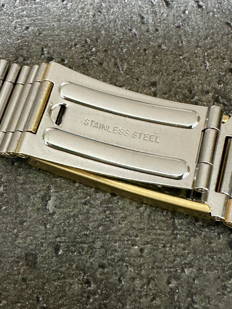 Bracelet De Montre ZRC En Plaque Or 20 Mm - Ancien Stock Vintage - Occasion Bon état