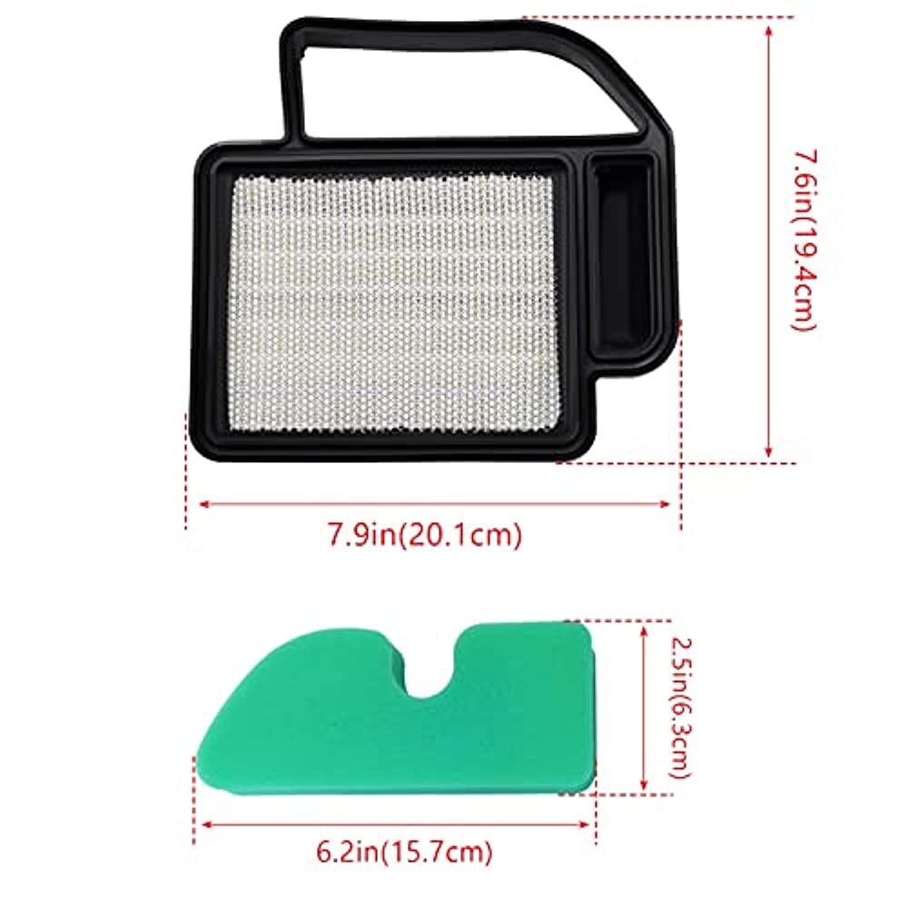 Air Filter Combo For Kohler 20-083-06-S, SV470-SV620 Engines 15-21HP - 2-Pack