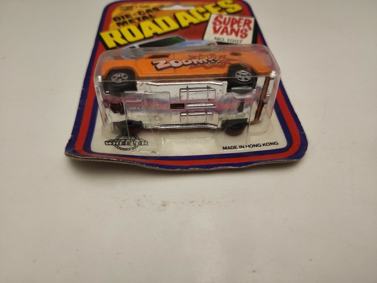Vintage Road Aces Super Vans No. 1007 Diecast Toy (Sealed On Card
