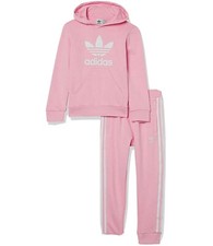 adidas Originals girls hoodie set Size Extra Small Pink Hc2010