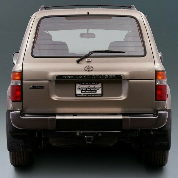 Genuine Toyota Land Cruiser Tailgate Hatch Door Emblem FJ80 FZJ80