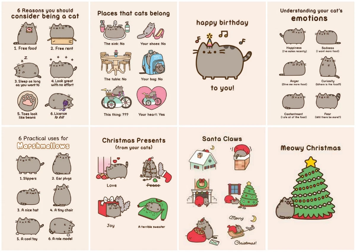 Pusheen Christmas To Do List
