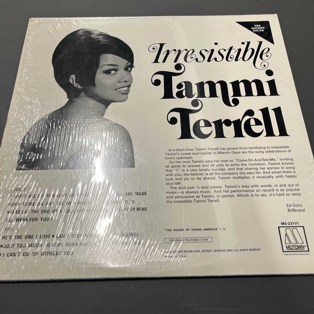 Marvin Gaye & Tammi Terrell 新品未開封LP 重量盤 Marvin Gaye & Tammi Terrell United 180g LP