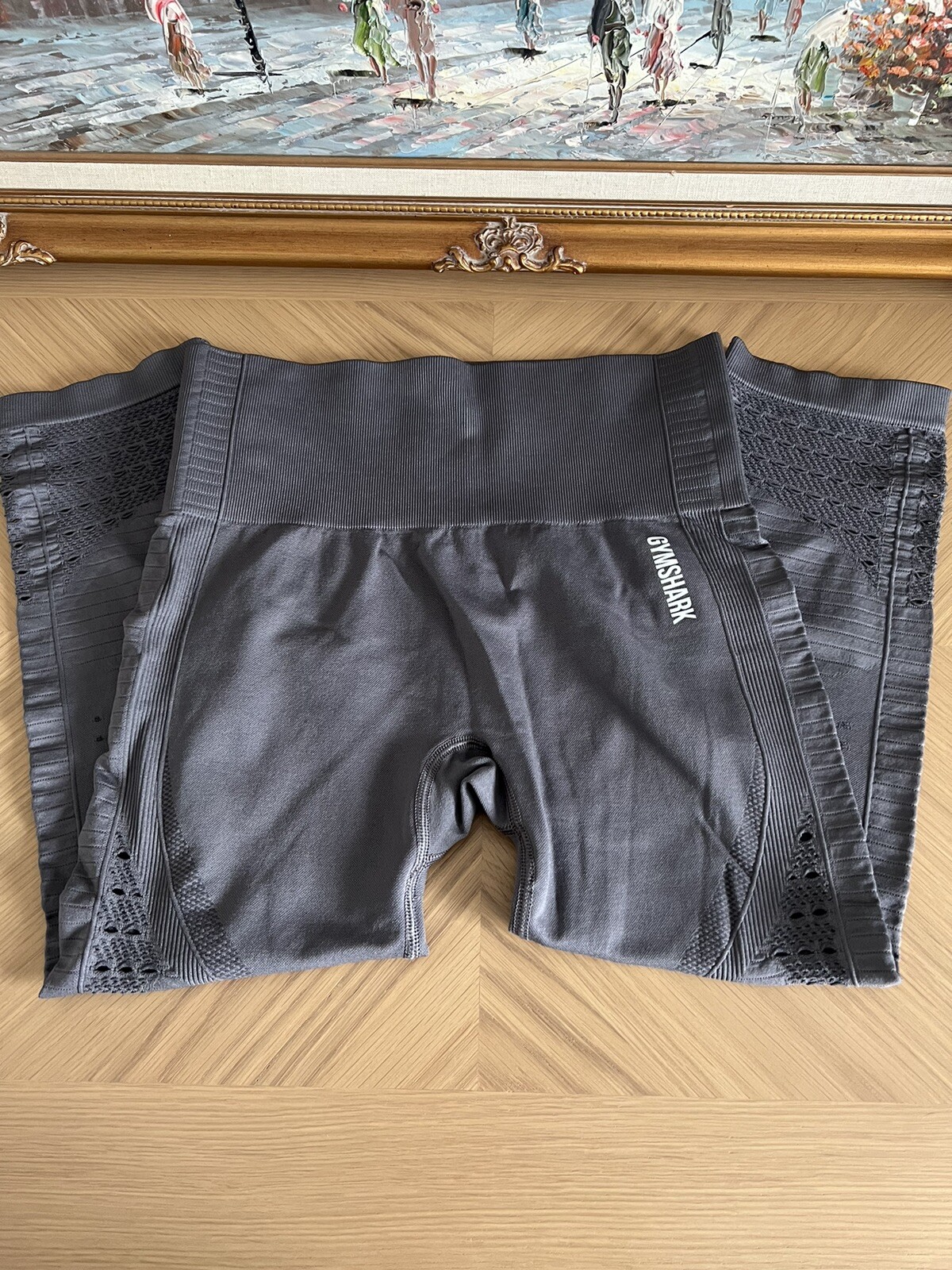 Gymshark Energy Seamless Crop Cutout Workout Legging