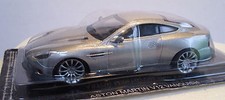Aston Martin V12 Vanquish Coupe 1/43 Scale Silver Metallic -New Bubble Pack EF16