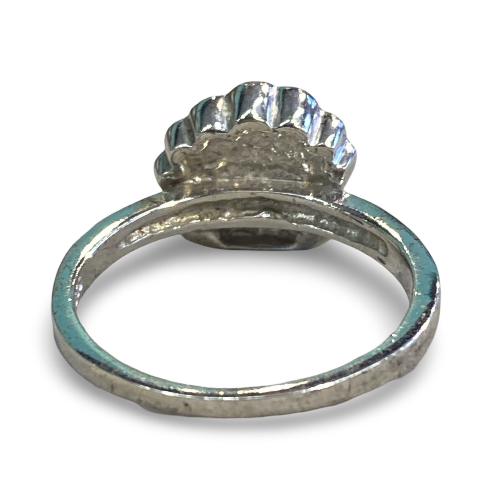 Opal Vintage Sterling Silver Ring - image 4