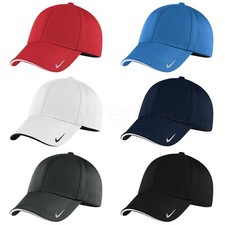 Nike Golf NEW S/M, M/L, L/XL Dri-FIT Stretch Mesh Sandwich Bill Swoosh Cap