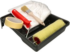 KOTARBAU&reg; Komplettes Maler-Set mit Farbschalle 5 Teile Farbroller 180 mm