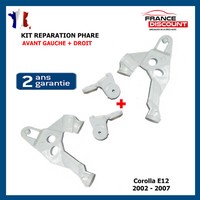 Pfote Festsetzung Scheinwerfer Links+Recht Nuckel FüR Toyota Corolla E12 02-07
