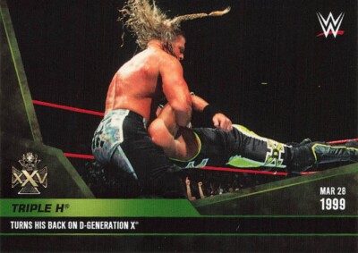 2020 Topps - Triple H 25th Anniversary - HHH Turns On D-Generation