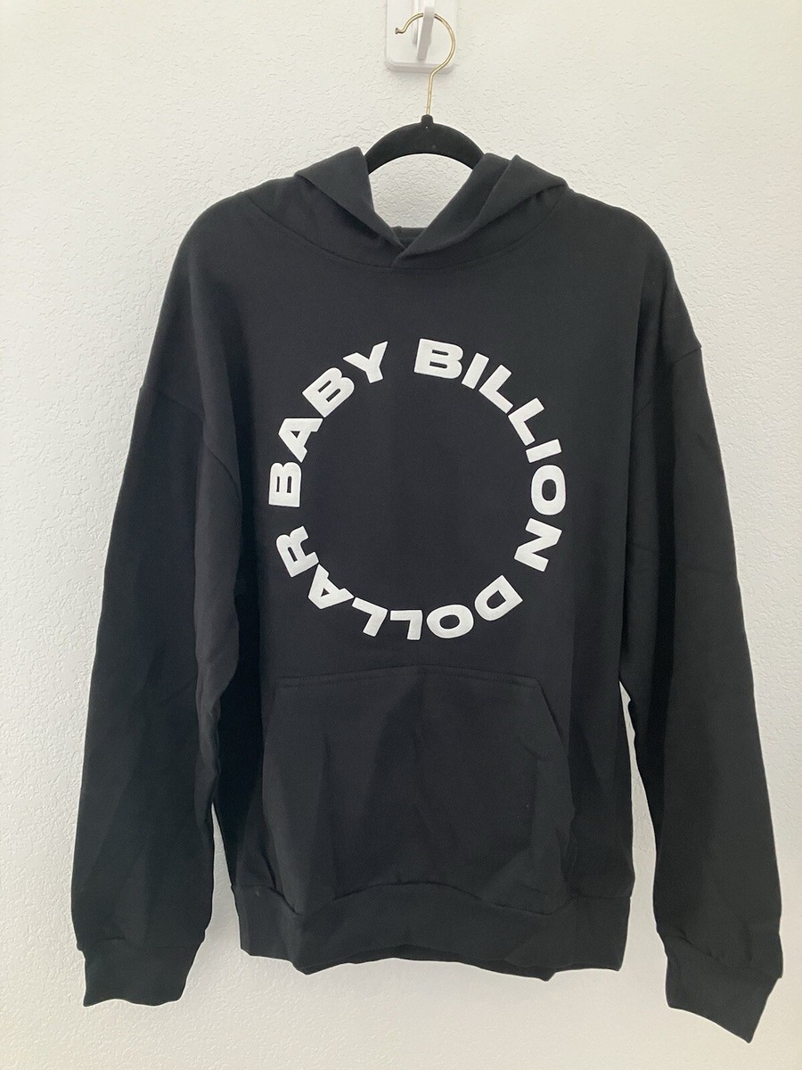 Billion Dollar Baby Hoodie Mens Large Black Pullover Rap Rapper