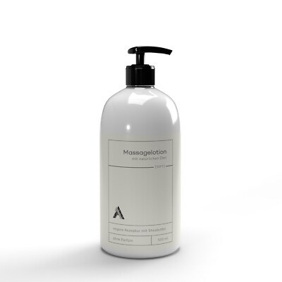 Massagelotion SOFT | natürliche Öle | 500 ml | inkl. Spender | für Therapeuten