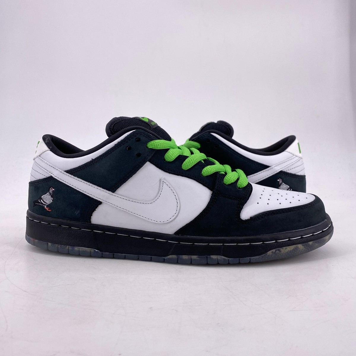 オリーブ、ブラックとホワイト@ Size 9.5 - Nike SB Dunk Low Pro x Jeff Staple Panda Pigeon 2019