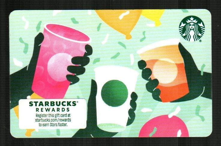 STARBUCKS Celebration 2021 Gift Card ( $0 ) | eBay