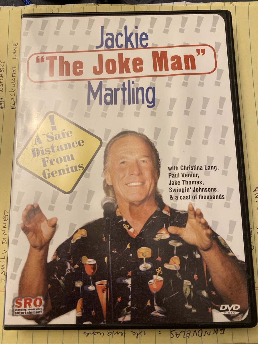 Jackie Martling The Joke Man DVD W Insert, LN 32031444799| eBay
