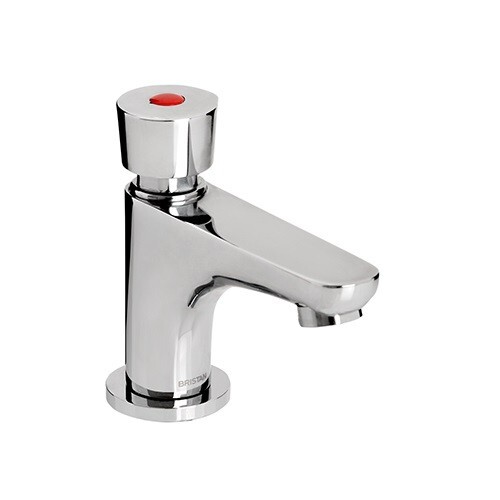 Bristan Z2 DUS 1/2 C Single Pillar Basin Soft Touch Timed Flow Tap Chrome NEW