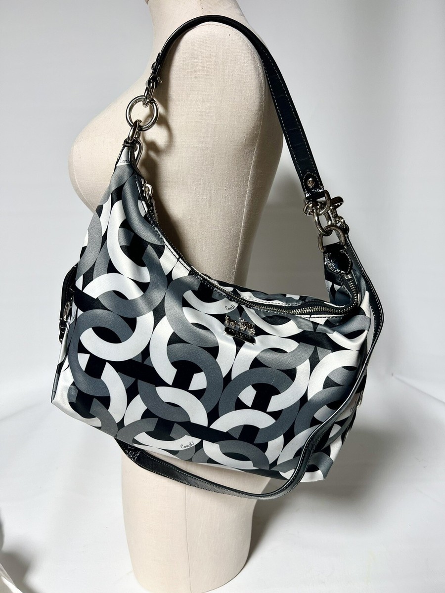 美品✨ COACH コーチ 2way トートバッグ レザー RETRO VINTAGE ORIENTAL DESIGN GAMAGUCHI HAND BAG/レトロ古着