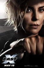 BB1515 Fast X Film By Louis Leterrier 2023 Theron Movie Poster 11x17