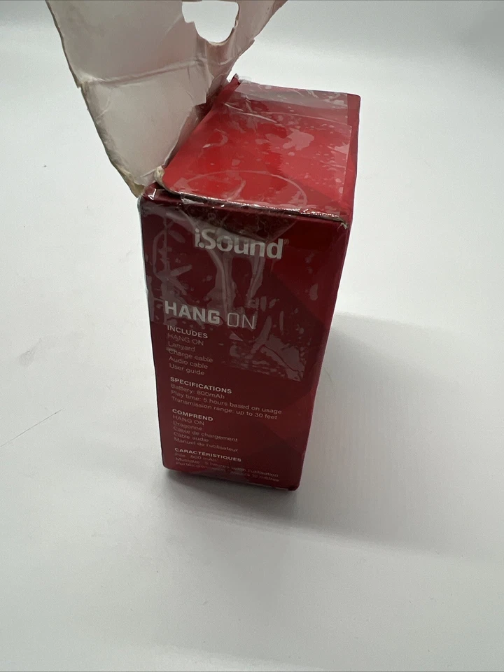 Altavoz Bluetooth inalámbrico recargable iSound Foto 4 de 4