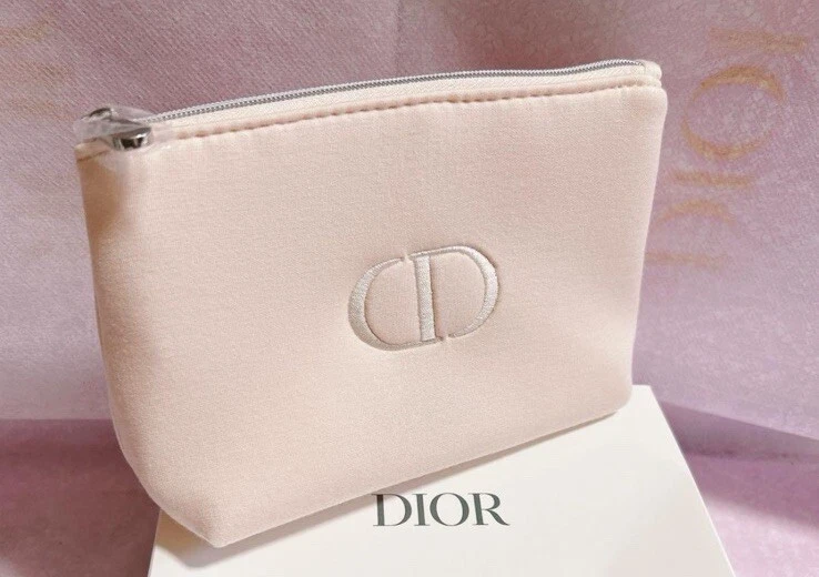 NEUF !! Sac d'embrayage nouveauté Christian Dior JAPON ROSE LOGO CD cadeau adhésion