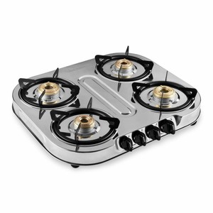 sunflame gas stove 4 burner size