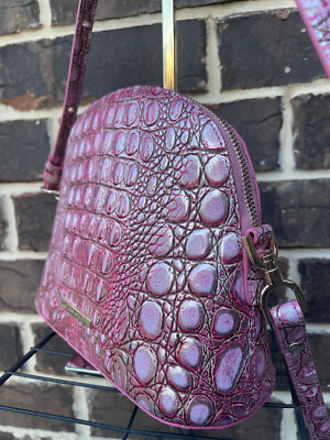 NWT BRAHMIN Begonia Pink Minx Melbourne Small Georgina Crossbody