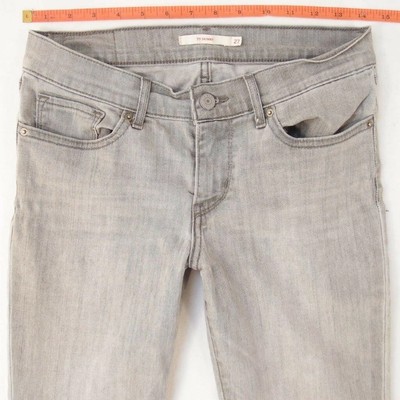 levi's 711 grey